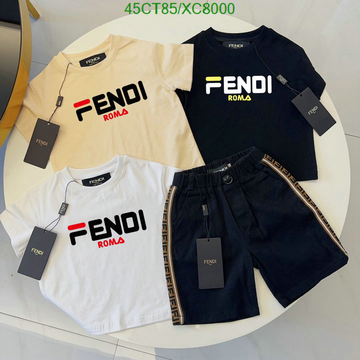 Fendi-Kids clothing Code: XC8000 $: 45USD