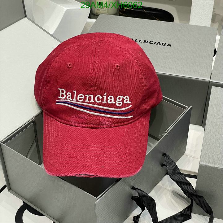 Balenciaga-Cap (Hat), Code: XH6062,$: 29USD