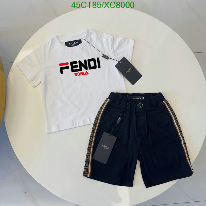 Fendi-Kids clothing Code: XC8000 $: 45USD