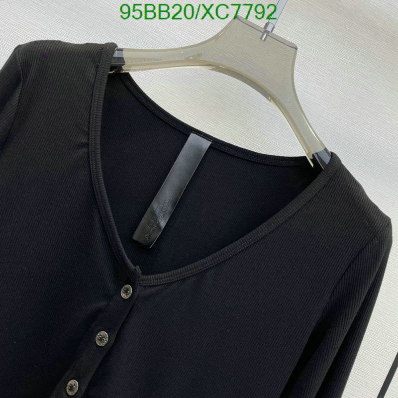 Chrome Hearts-Clothing Code: XC7792 $: 95USD