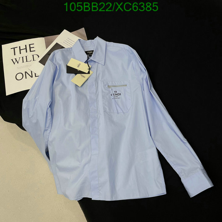 Fendi-Clothing, Code: XC6385,$: 105USD