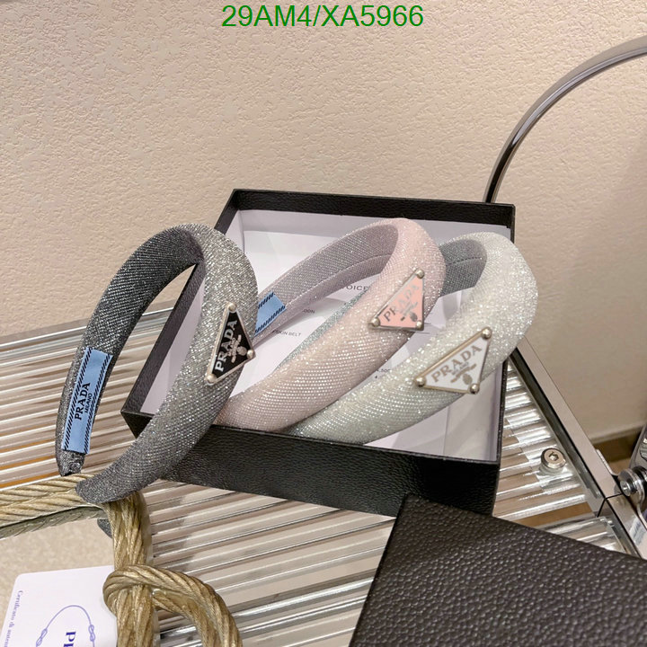 Prada-Headband, Code: XA5966,$: 29USD