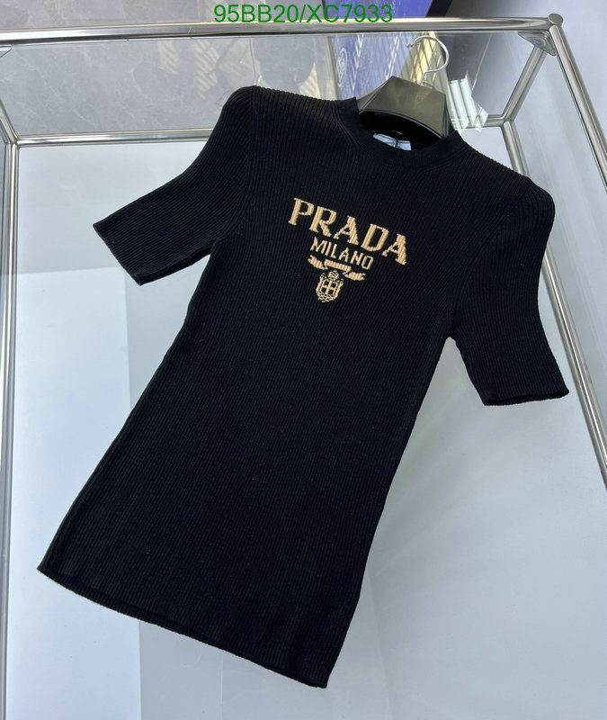Prada-Clothing Code: XC7933 $: 95USD