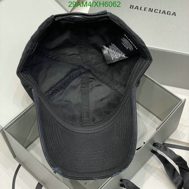 Balenciaga-Cap (Hat), Code: XH6062,$: 29USD