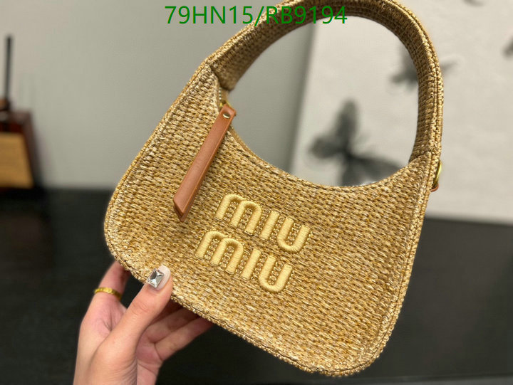 Miu Miu-Bag-4A Quality Code: RB9194 $: 79USD