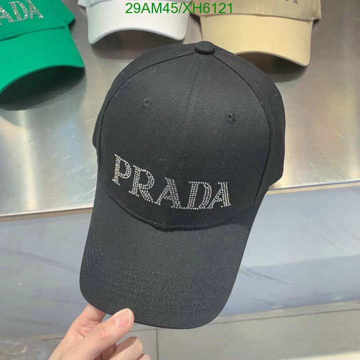 Prada-Cap (Hat), Code: XH6121,$: 29USD