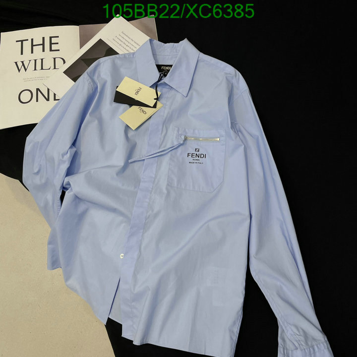 Fendi-Clothing, Code: XC6385,$: 105USD