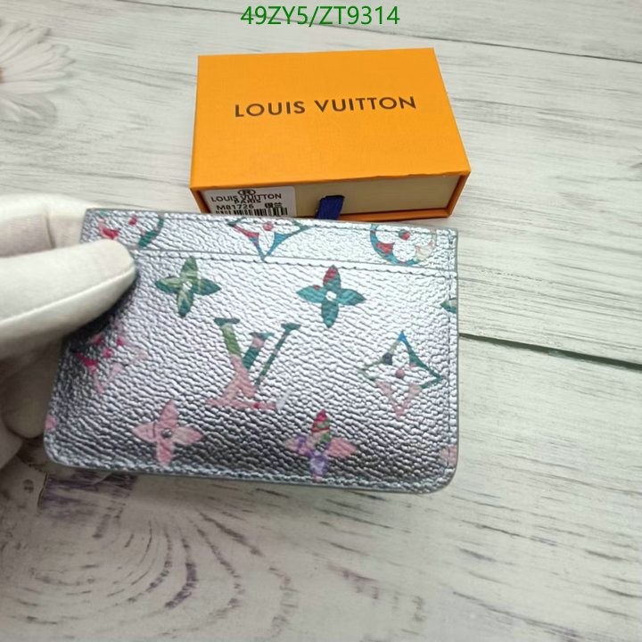 Wallet-LV Bags(4A) Code: ZT9314 $: 49USD