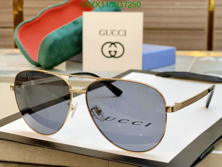 Gucci-Glasses Code: XG7250 $: 55USD