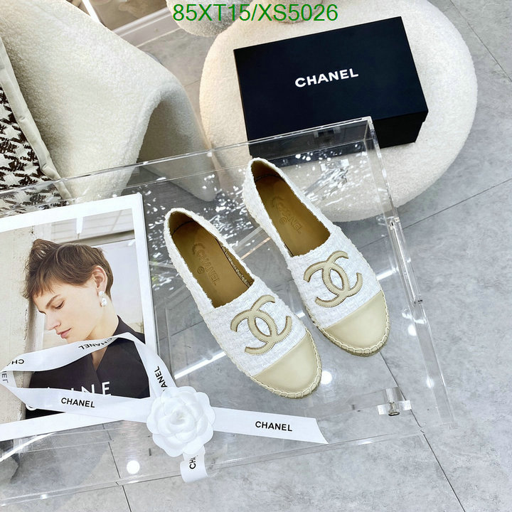 Chanel-Women Shoes, Code: XS5026,$: 85USD