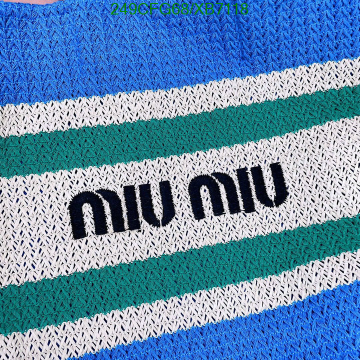 Miu Miu-Bag-Mirror Quality Code: XB7118 $: 249USD