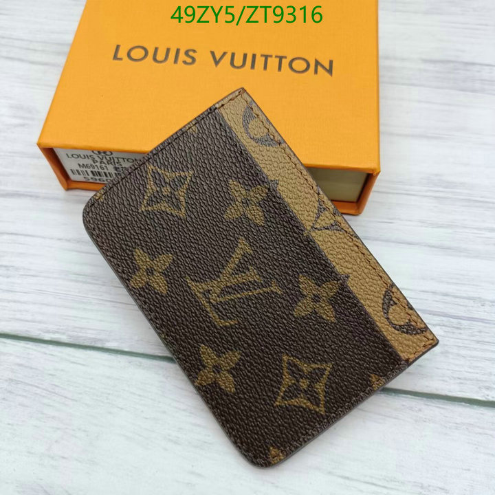 Wallet-LV Bags(4A) Code: ZT9316 $: 49USD