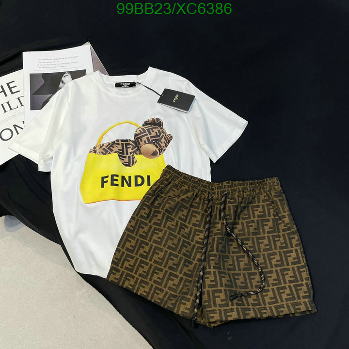 Fendi-Clothing, Code: XC6386,$: 99USD