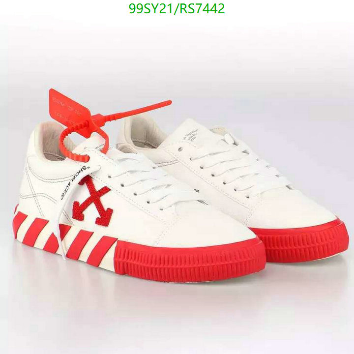 Off-White-Men shoes, Code: RS7442,