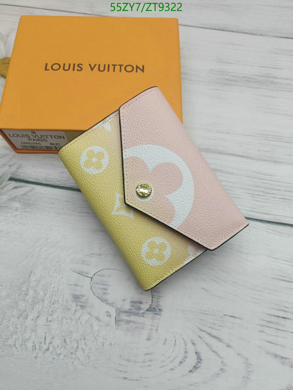 Wallet-LV Bags(4A) Code: ZT9322 $: 55USD