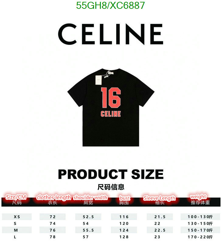 Celine-Clothing Code: XC6887 $: 55USD