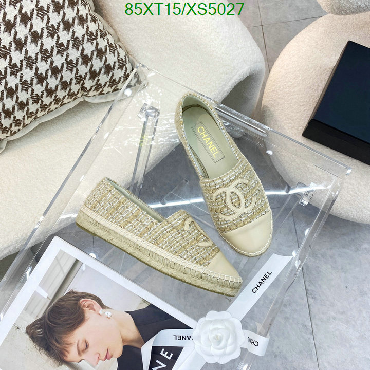 Chanel-Women Shoes, Code: XS5027,$: 85USD