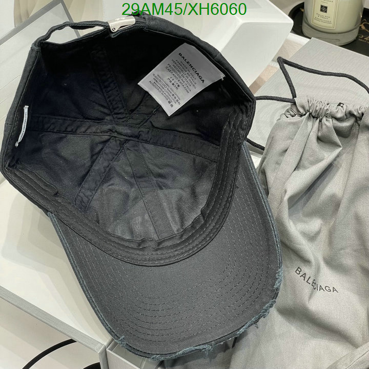 Balenciaga-Cap (Hat), Code: XH6060,$: 29USD