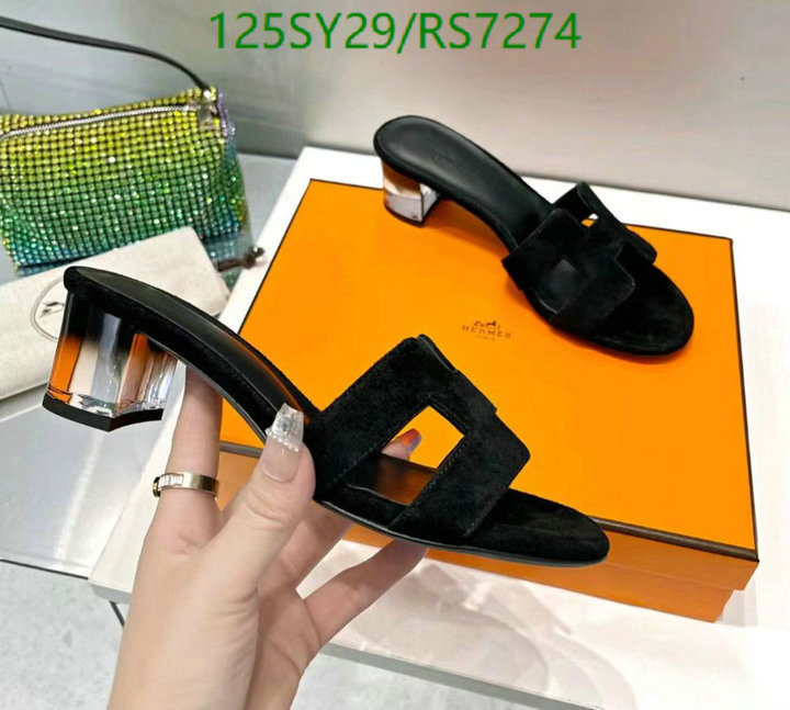 Hermes-Women Shoes, Code: RS7274,$: 125USD