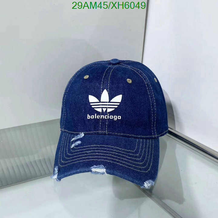 Balenciaga-Cap (Hat), Code: XH6049,$: 29USD