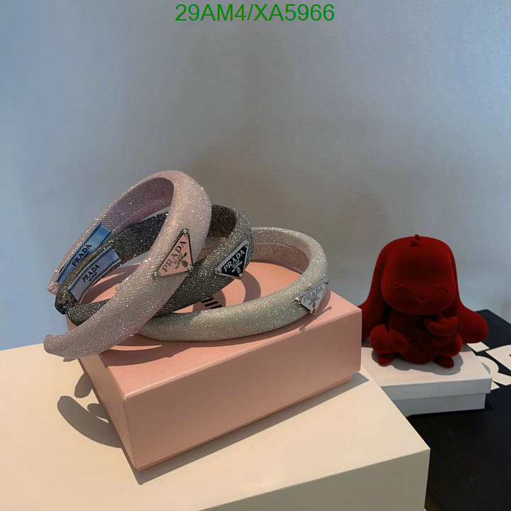 Prada-Headband, Code: XA5966,$: 29USD