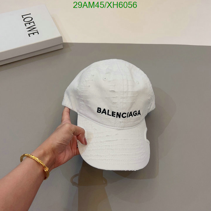 Balenciaga-Cap (Hat), Code: XH6056,$: 29USD