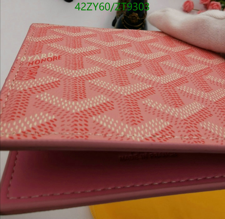 Wallet-Goyard Bag(4A) Code: ZT9303 $: 42USD