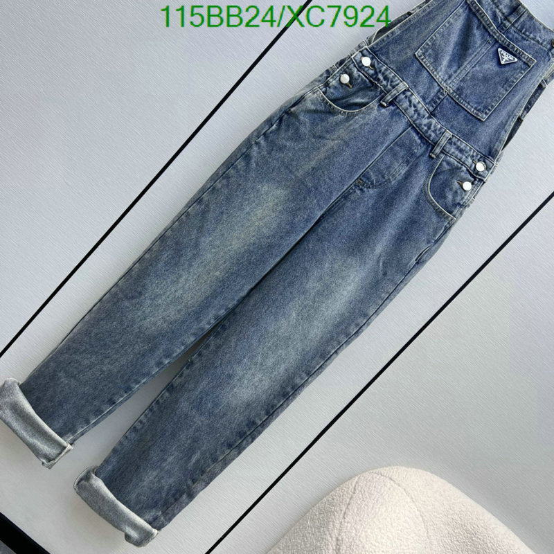 Prada-Clothing Code: XC7924 $: 115USD