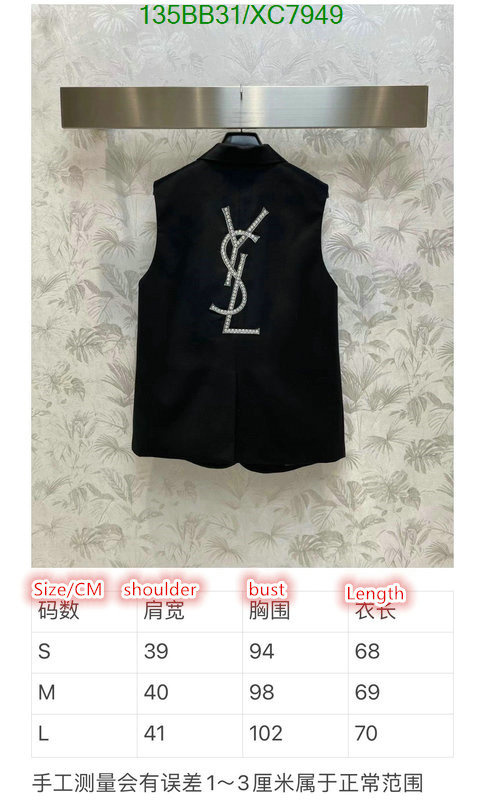 YSL-Clothing Code: XC7949 $: 135USD