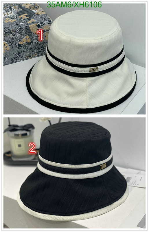 Dior-Cap (Hat), Code: XH6106,$: 35USD