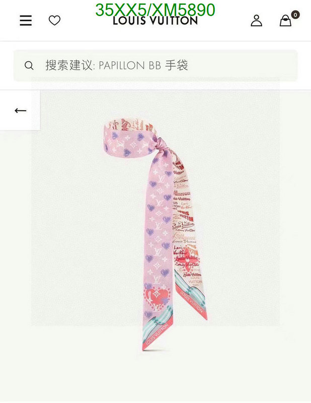 LV-Scarf, Code: XM5890,$: 35USD