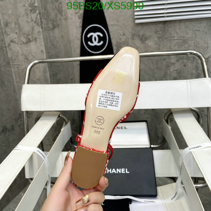 Chanel-Women Shoes, Code: XS5990,$: 95USD