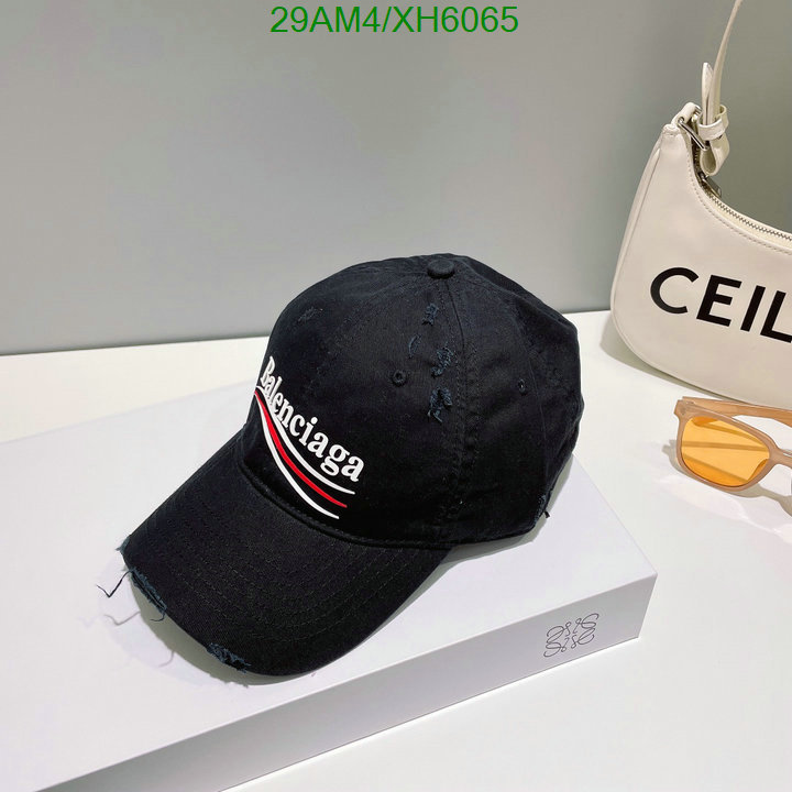 Balenciaga-Cap (Hat), Code: XH6065,$: 29USD