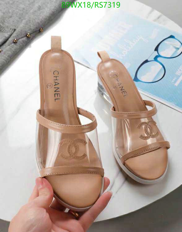 Chanel-Women Shoes, Code: RS7319,$: 89USD