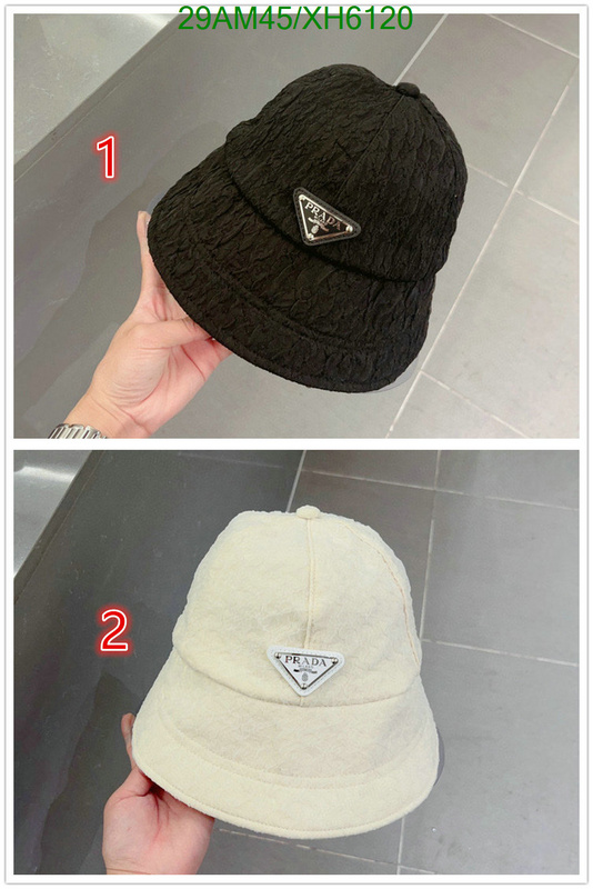 Prada-Cap (Hat), Code: XH6120,$: 29USD