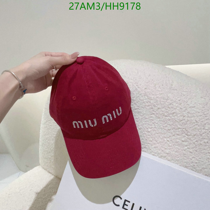 Miu Miu-Cap(Hat) Code: HH9178 $: 27USD