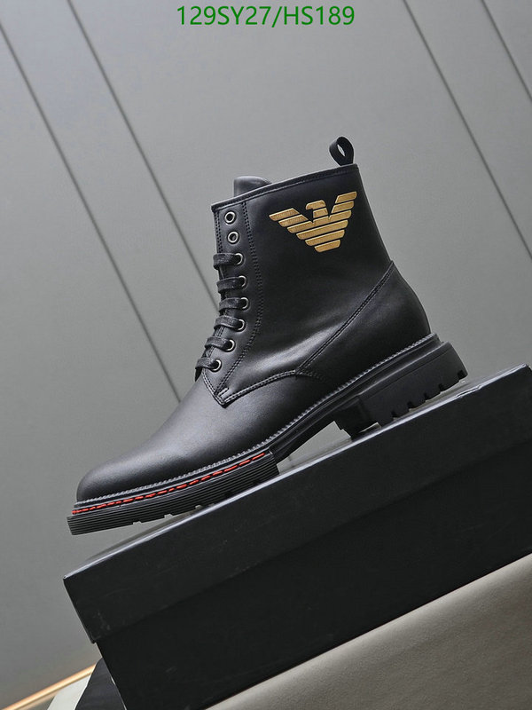 Boots-Men shoes Code: HS189 $: 129USD