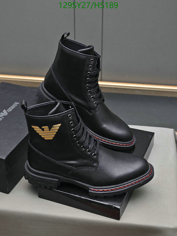 Boots-Men shoes Code: HS189 $: 129USD