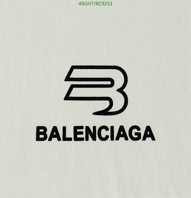 Balenciaga-Clothing Code: RC9253 $: 49USD