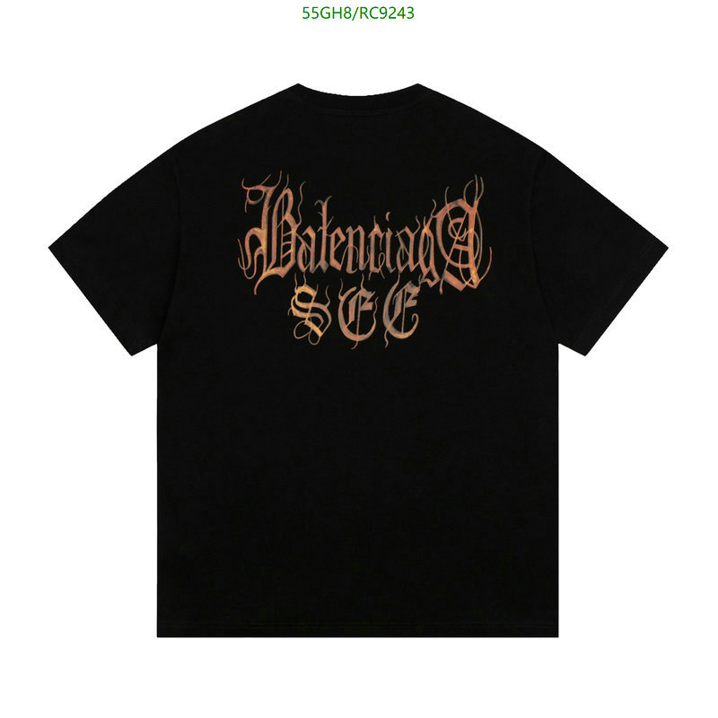 Balenciaga-Clothing Code: RC9243 $: 55USD