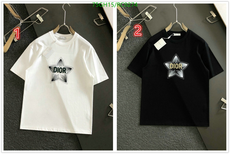 Dior-Clothing Code: RC9274 $: 75USD