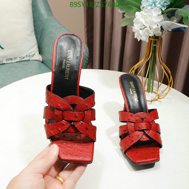 YSL-Women Shoes Code: ZS7680 $: 89USD
