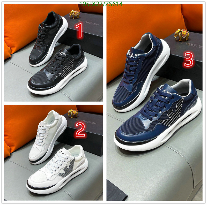 Armani-Men shoes Code: ZS614 $: 105USD
