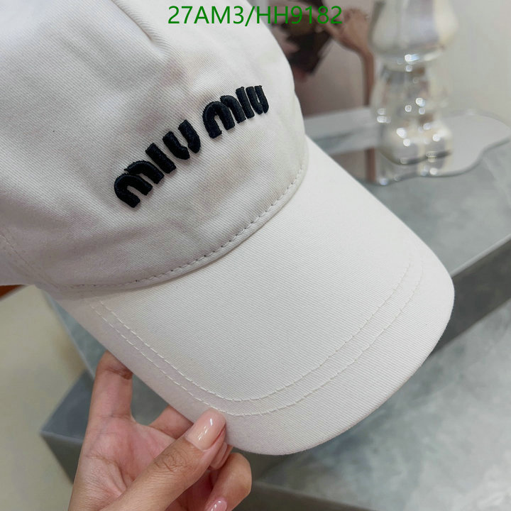 Miu Miu-Cap(Hat) Code: HH9182 $: 27USD