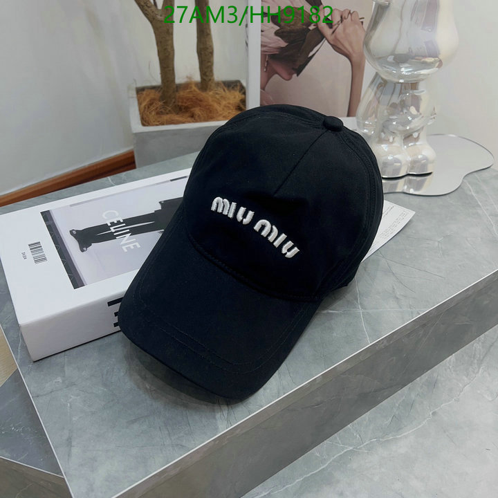 Miu Miu-Cap(Hat) Code: HH9182 $: 27USD