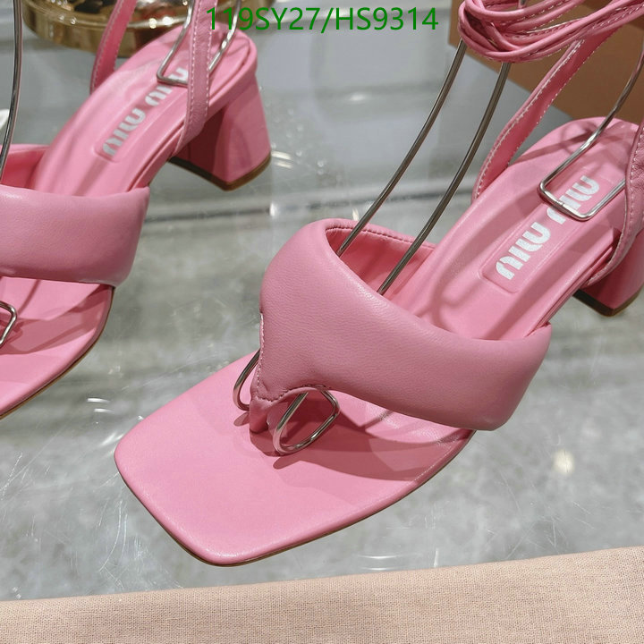 Miu Miu-Women Shoes Code: HS9314 $: 119USD