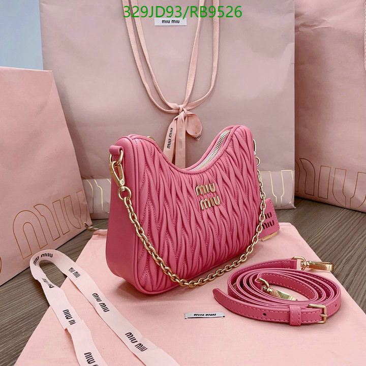 Miu Miu-Bag-Mirror Quality Code: RB9526 $: 329USD