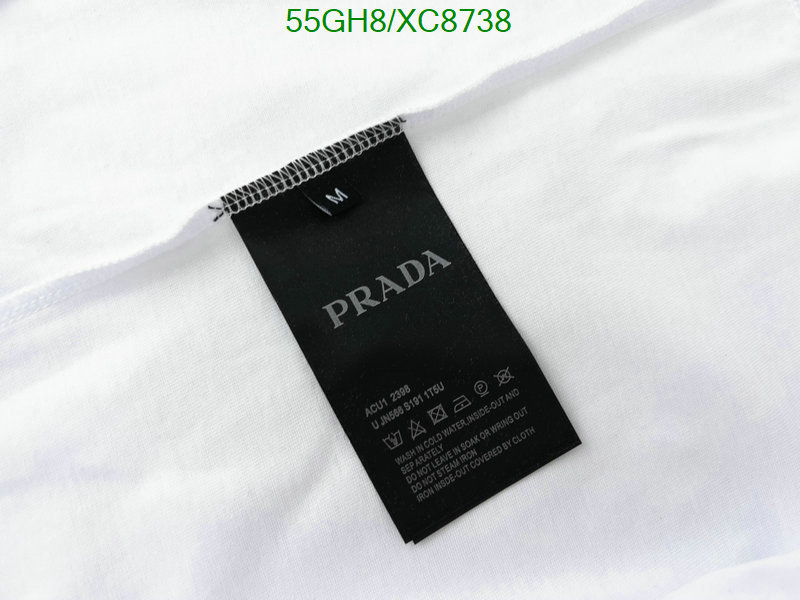 Prada-Clothing Code: XC8738 $: 55USD