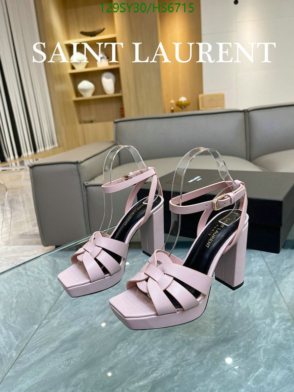 YSL-Women Shoes Code: HS6715 $: 129USD