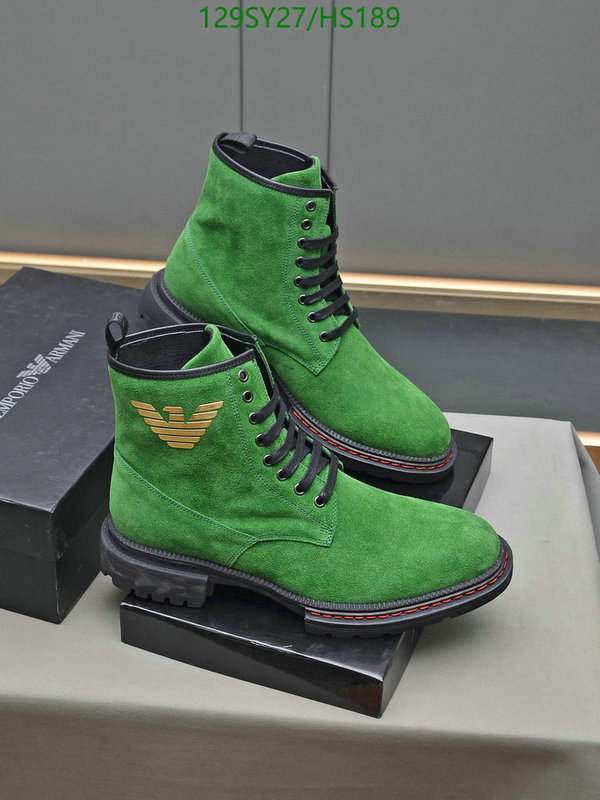 Boots-Men shoes Code: HS189 $: 129USD